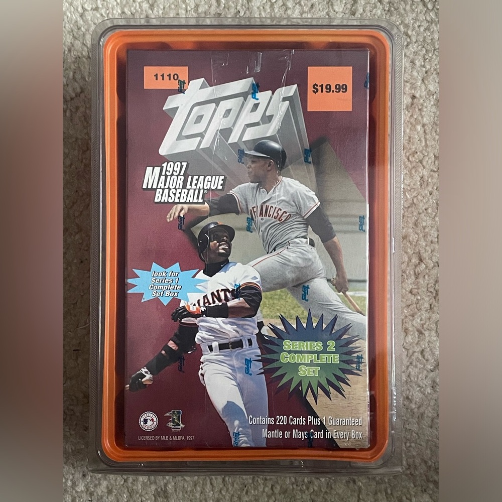 Topps 1997 MLB Series 2 Complete Set in Card Guard Packaging Unopened